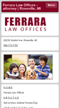 Mobile Screenshot of ferrlaw.com